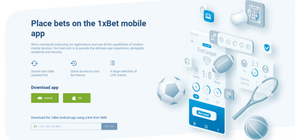 1xBet Applications on the Official Website